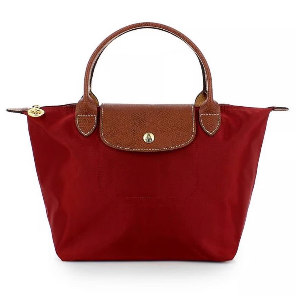 LongChamp Tote Bag- Red Grape